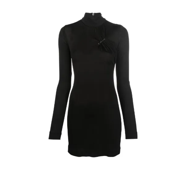 1017 ALYX 9SM high-neck Mini Dress | Black