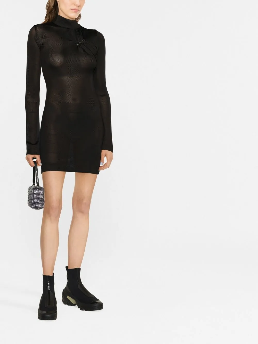 high neck mini