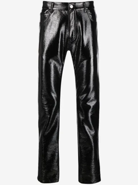 Courrèges Vinyl trousers