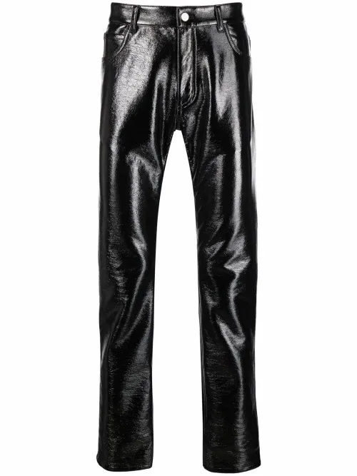 Courrèges pantalon Vinyl - Noir - Courrèges - Modalova