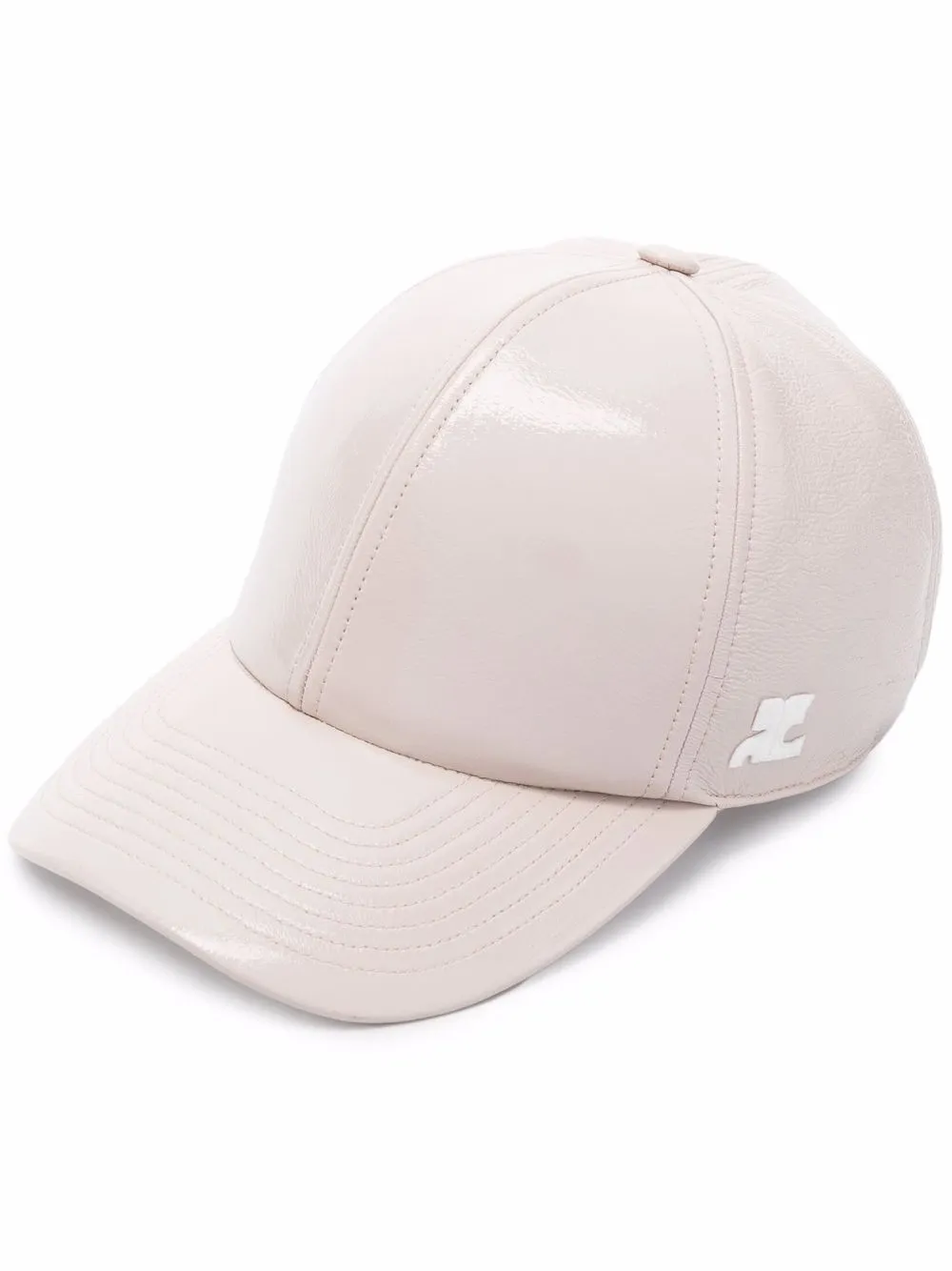 Courrèges кепка с вышитым логотипом