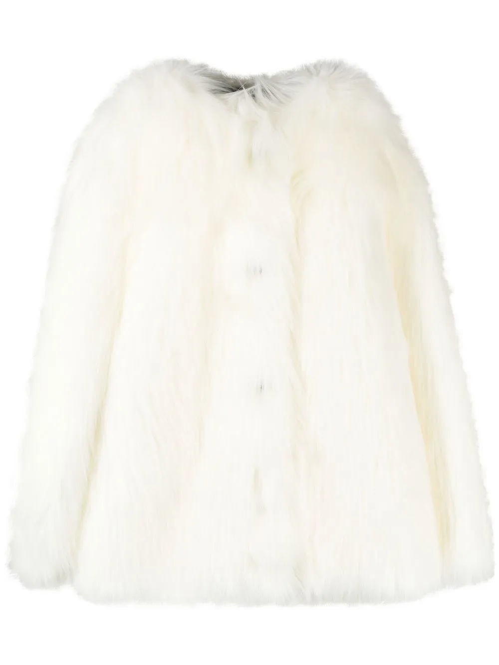 

Dolce & Gabbana faux-fur jacket - White