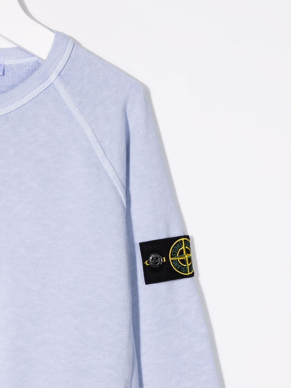 фото Stone island junior толстовка с нашивкой-логотипом