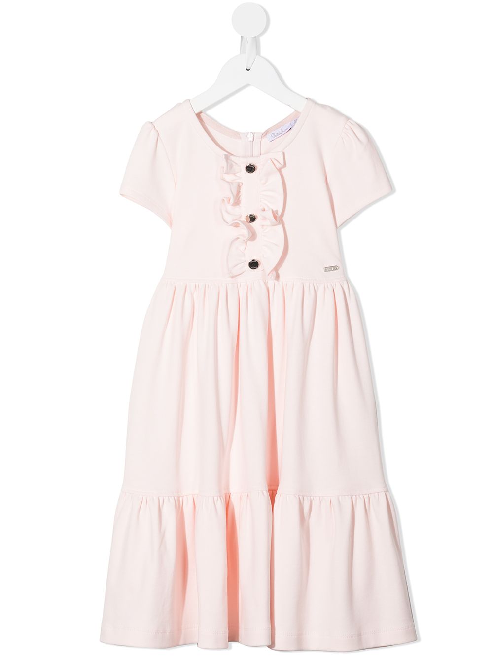 Patachou ruffle-trim smock dress - Pink