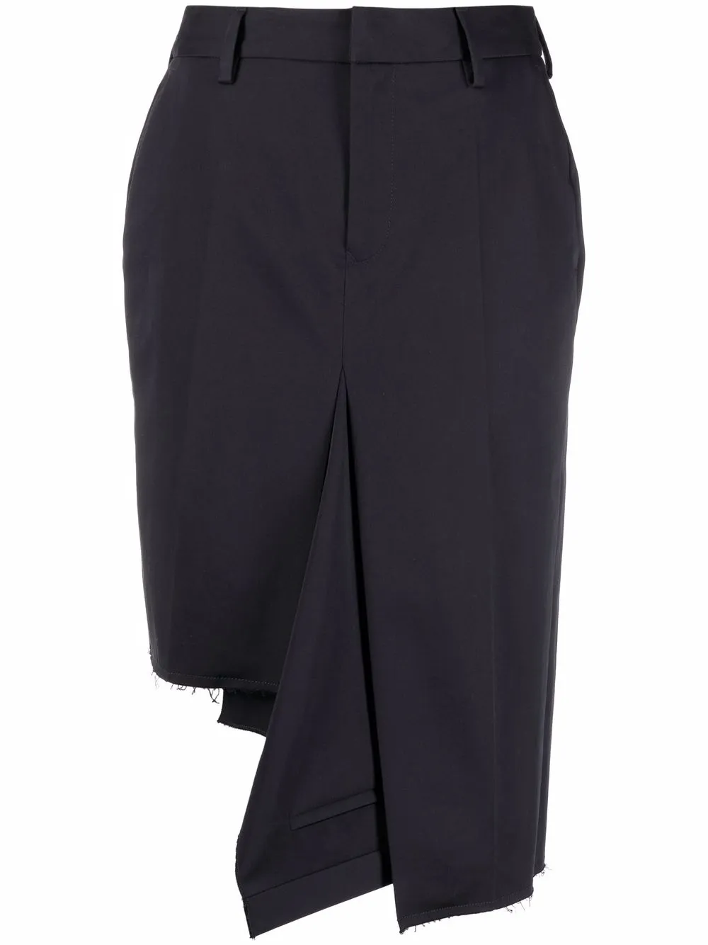 

MM6 Maison Margiela high-waisted tailored skirt - Blue