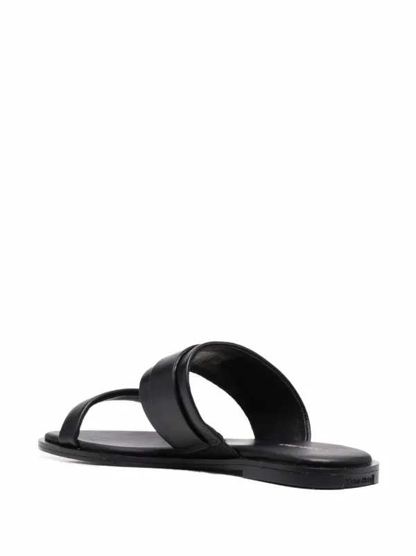 Calvin klein best sale men's leather sandals