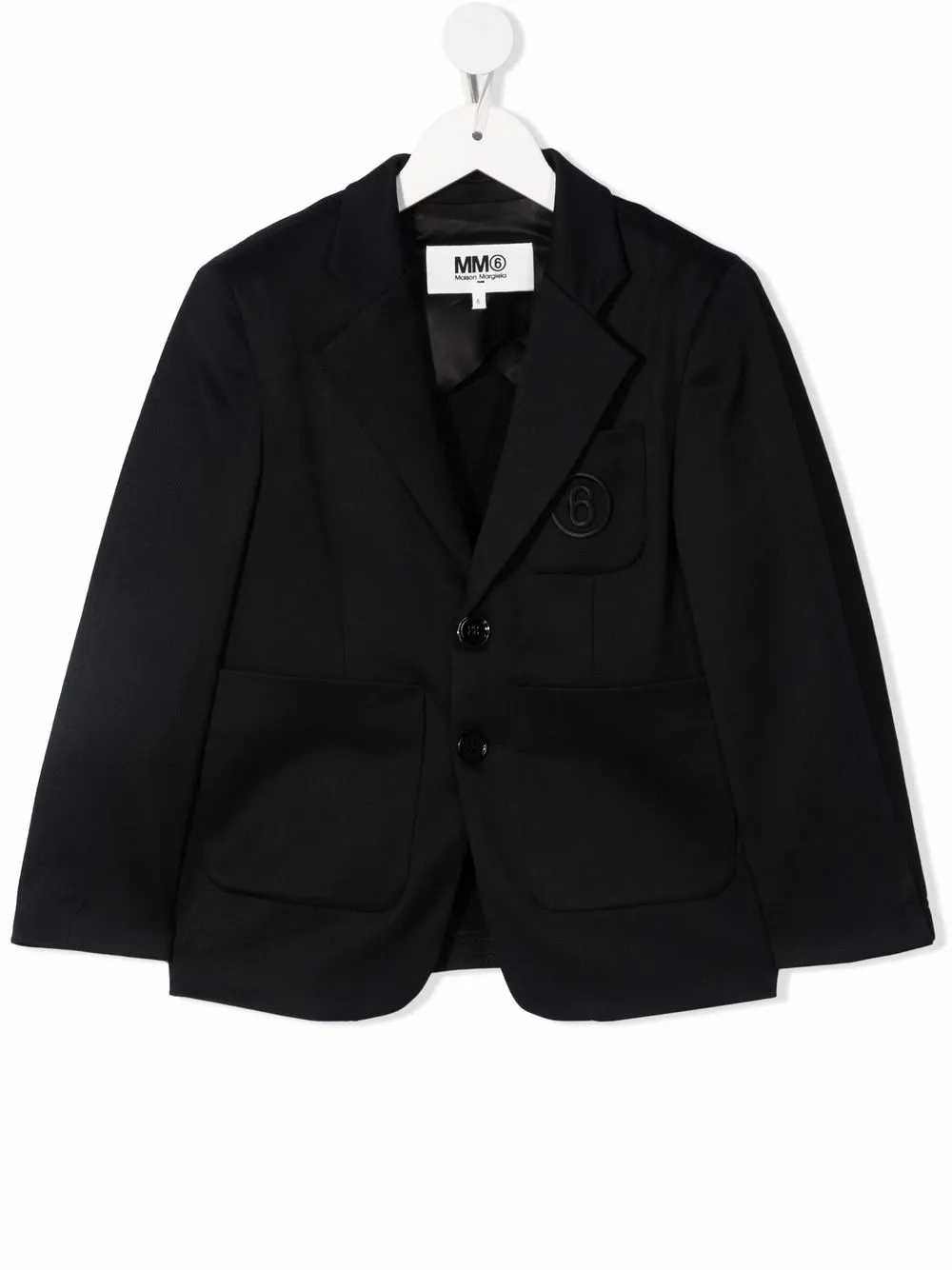 

MM6 Maison Margiela Kids single-breasted jacket - Black