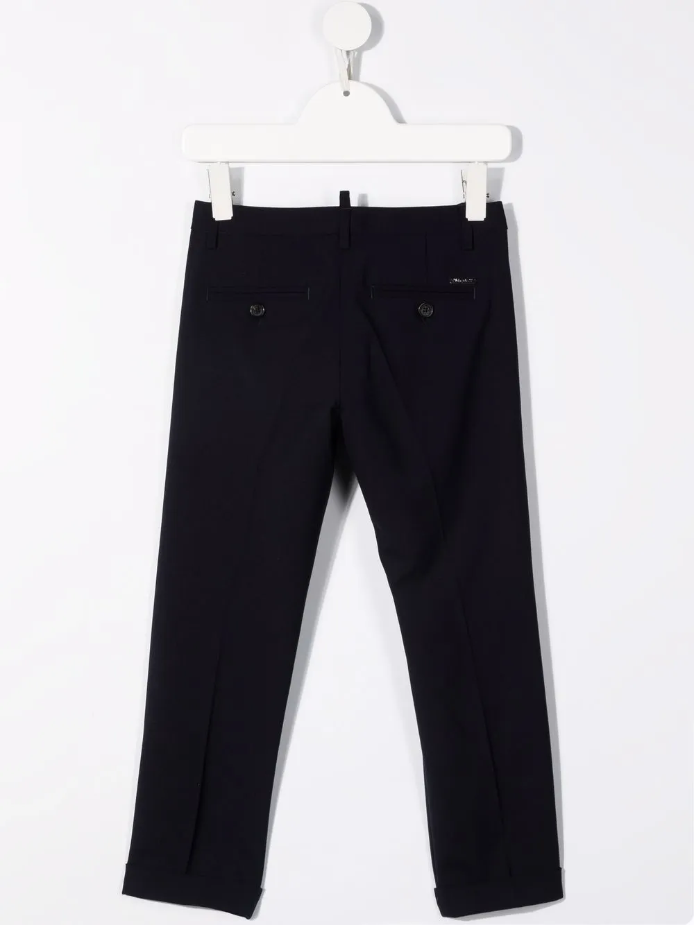Dsquared 2 kids 스트레치 핏 울 바지