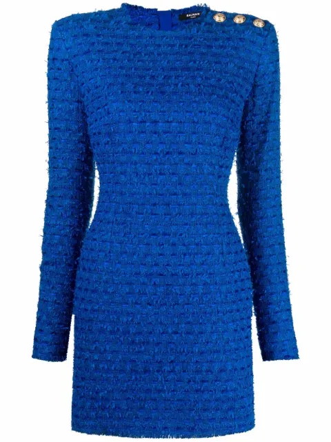 Balmain tweed mini dress