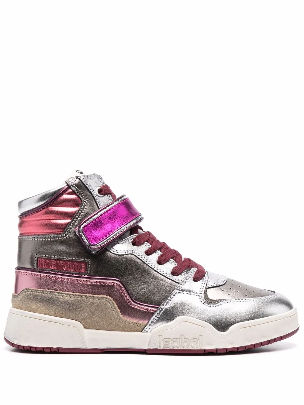 isabel marant silver trainers