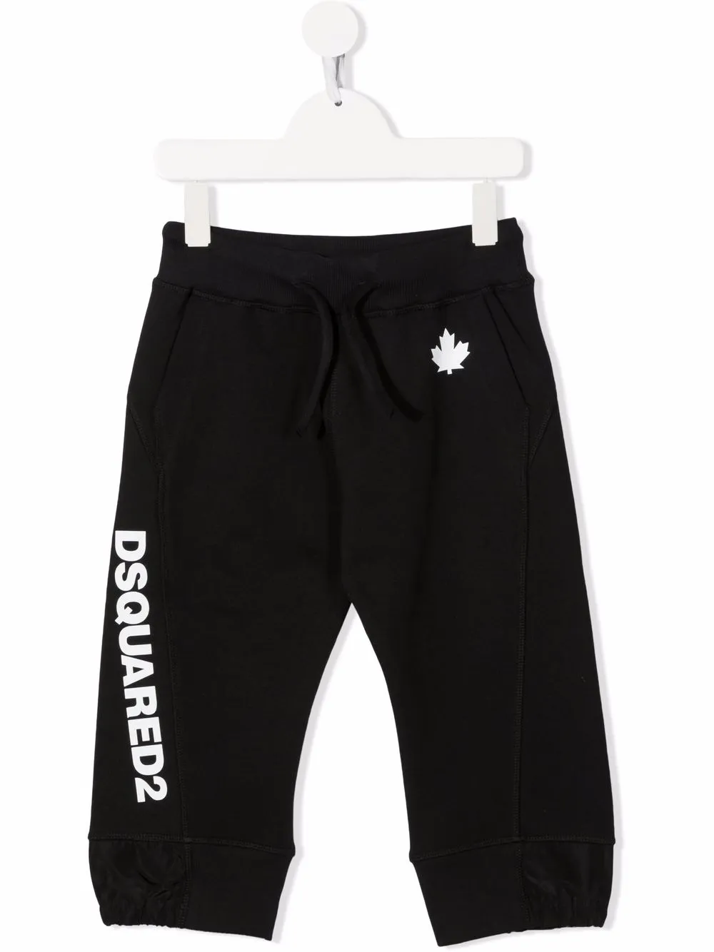 Dsquared2 Kids pants con logo estampado - Negro