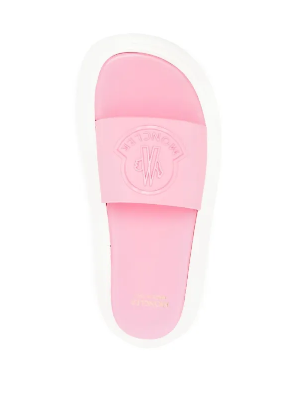 moncler サンダル ピンク