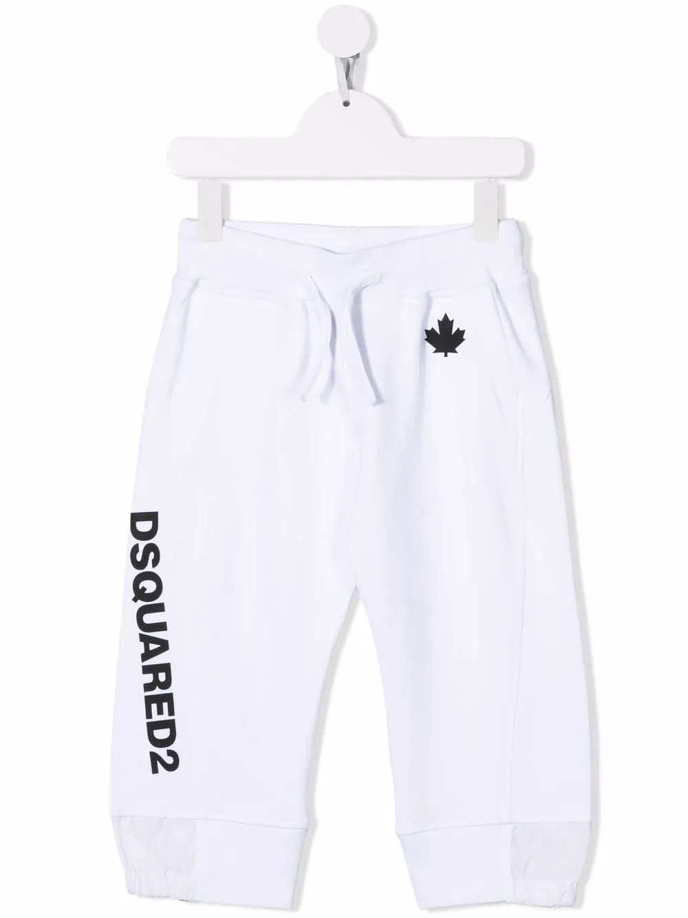 

Dsquared2 Kids pants con logo estampado - Blanco