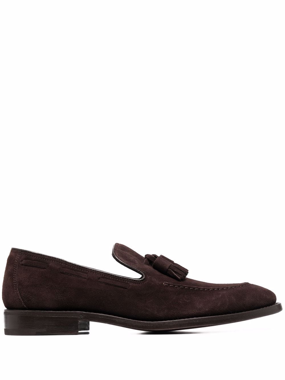 almond-toe tassel detail loafers