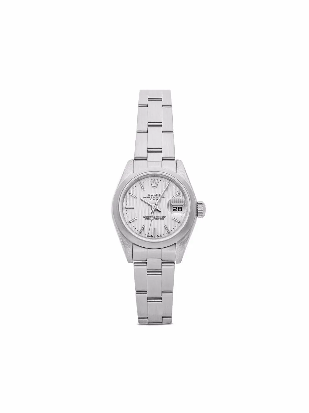 

Rolex 2003 pre-owned Oyster Perpetual Date 26mm - Silver