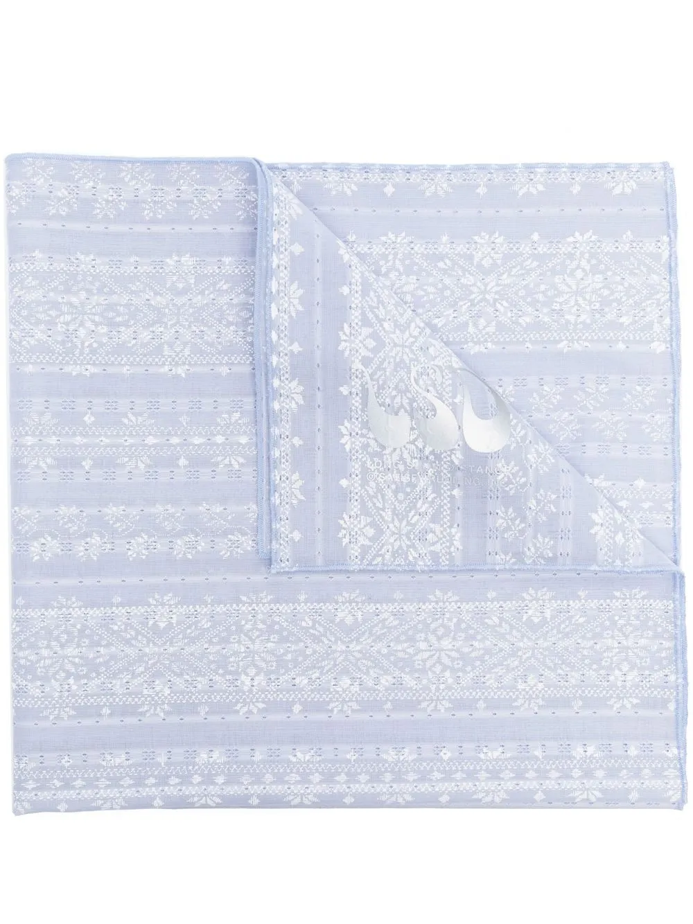 

Satisfy pack de dos bandanas con estampado reflectante - Azul