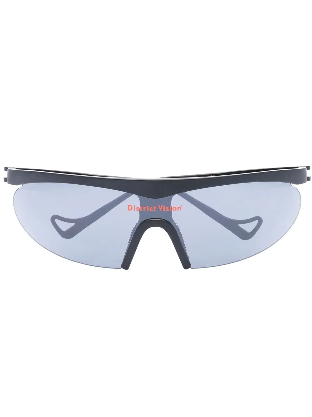 

District Vision logo-embellished sunglasses - Black