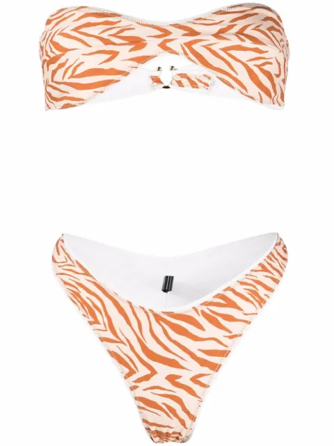 Reina Olga Katia animal-print bikini