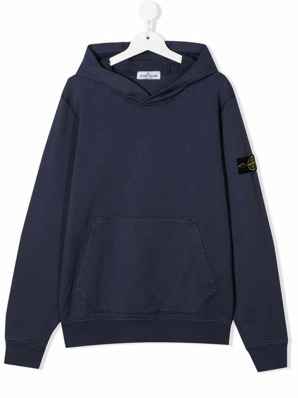 фото Stone island junior худи с нашивкой compass