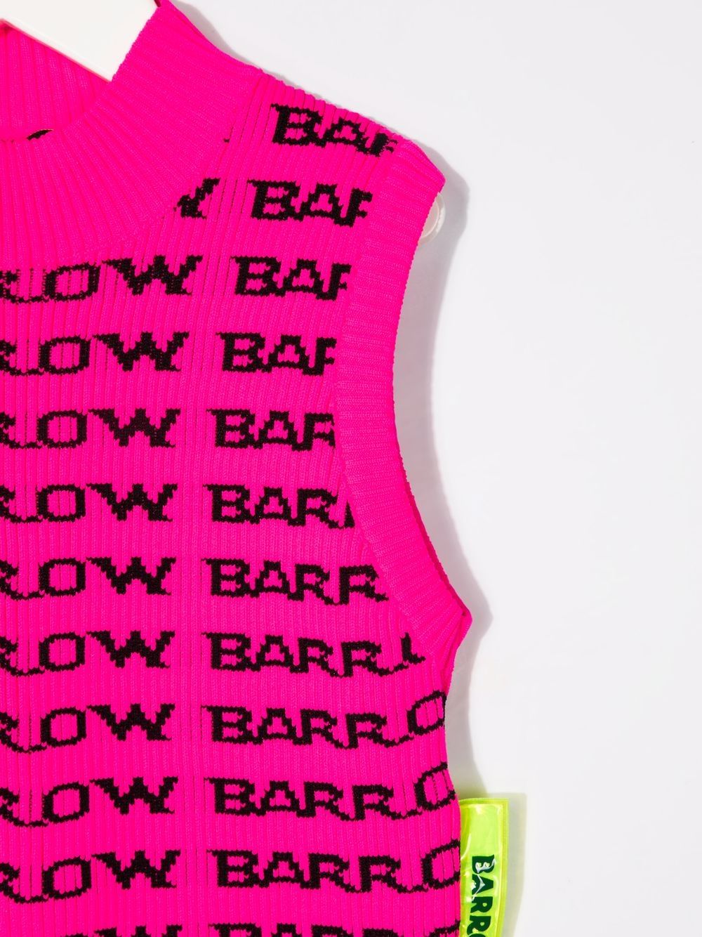 фото Barrow kids logo-print sleeveless sweater