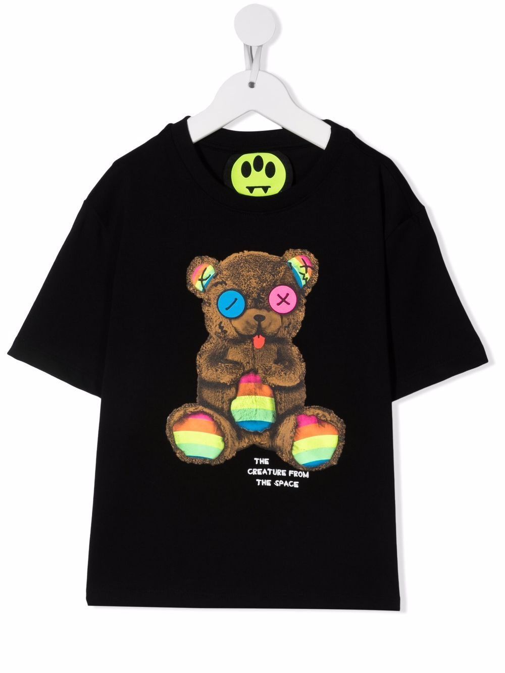 фото Barrow kids teddy bear-print short-sleeved t-shirt