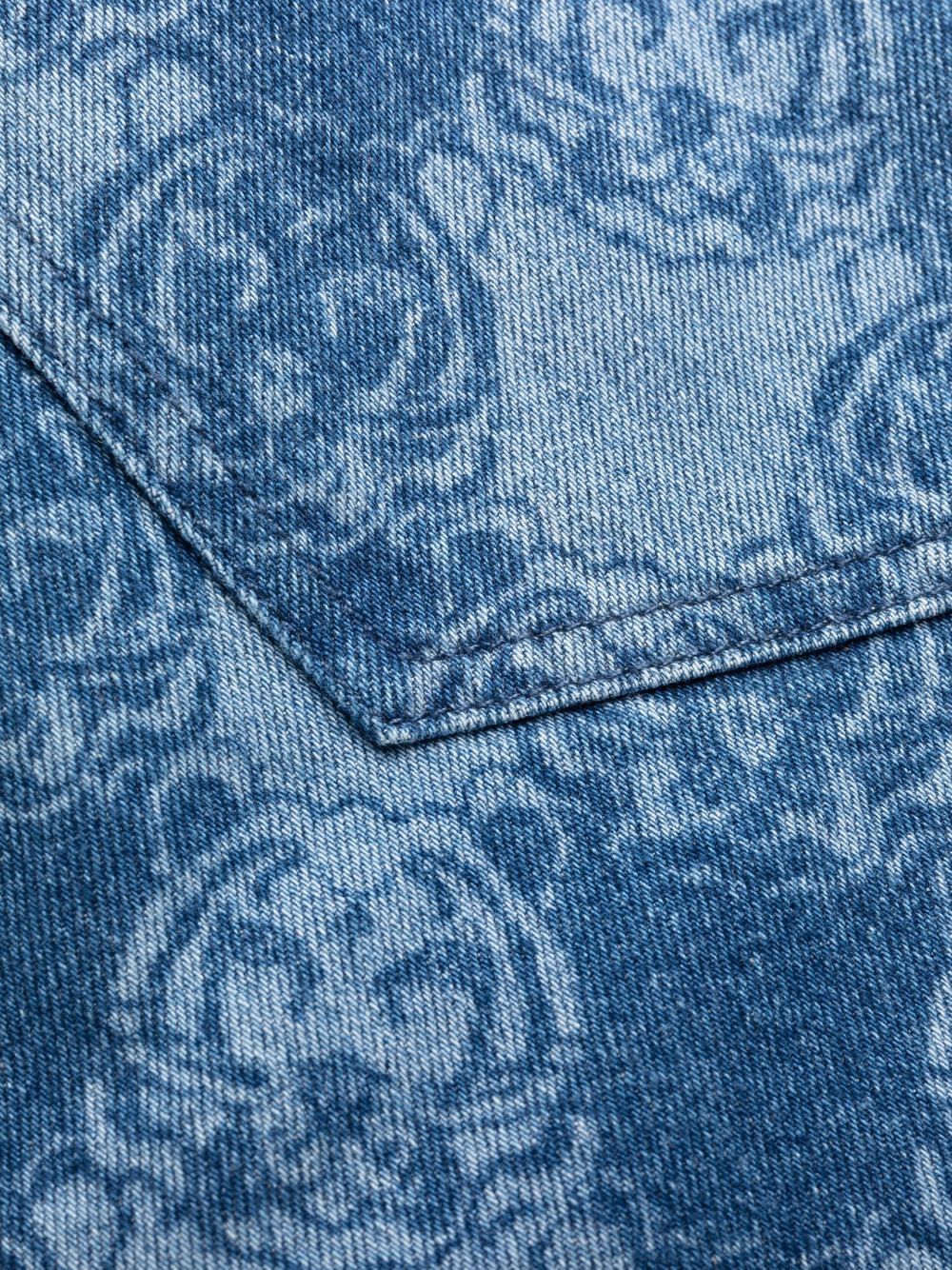 Kenzo monogram-print Jeans - Farfetch