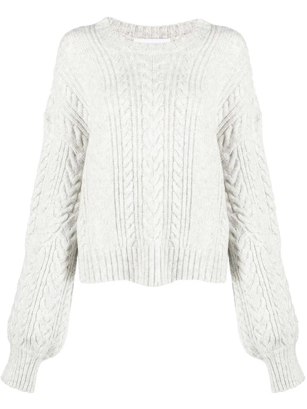 

REMAIN Dreah cable knit jumper - Grey