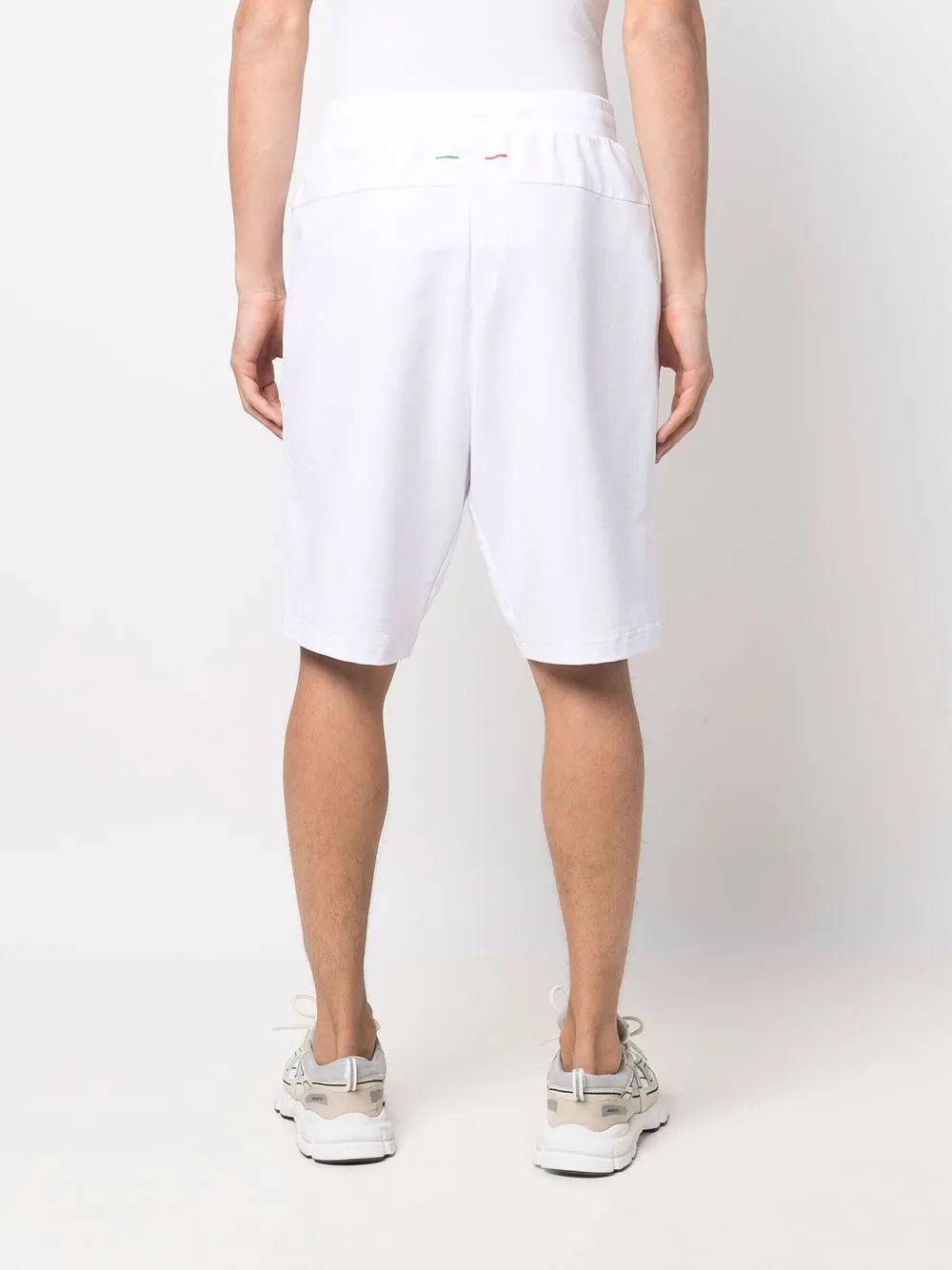 фото Ea7 emporio armani спортивные шорты с логотипом