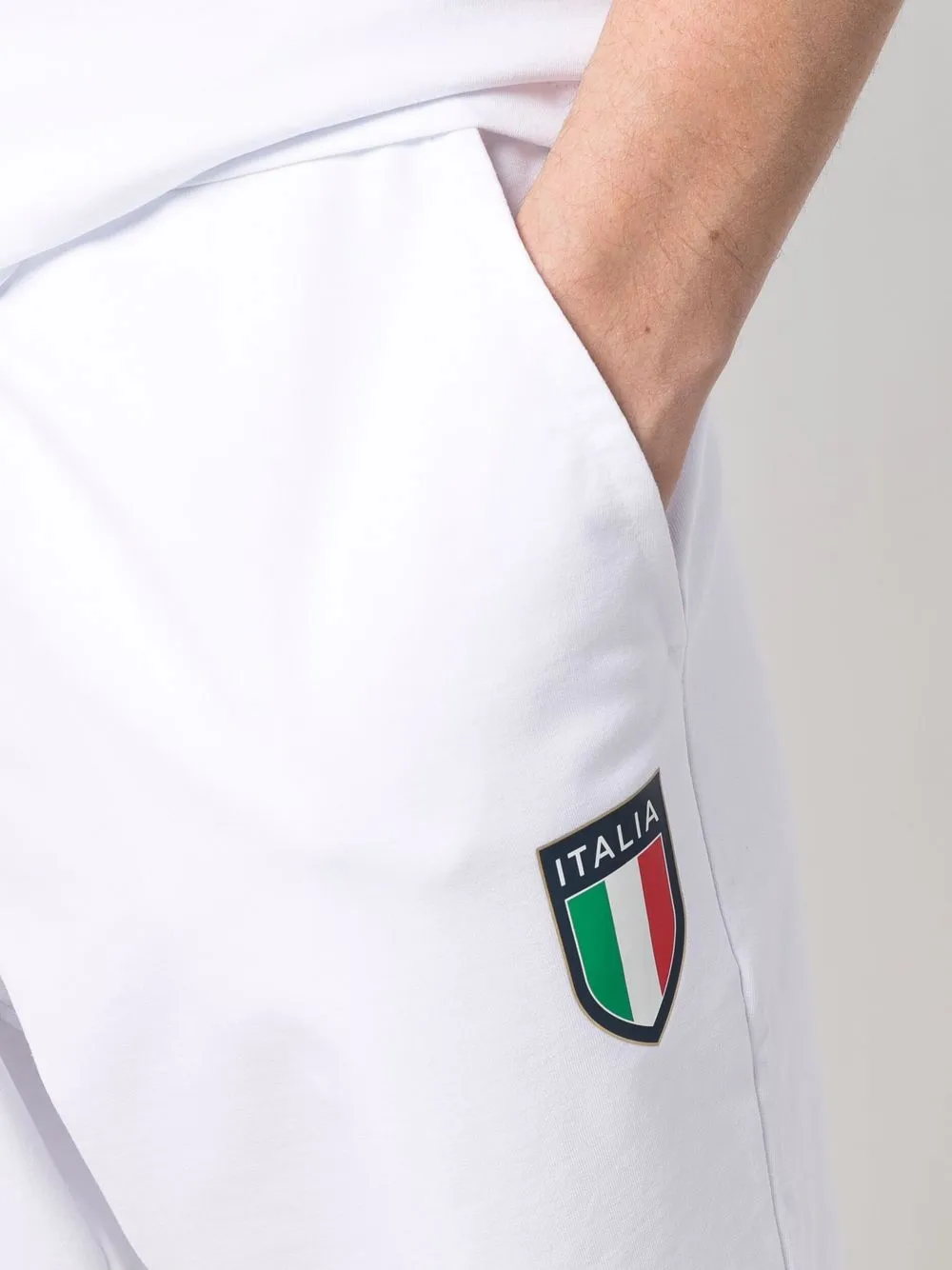 фото Ea7 emporio armani спортивные шорты с логотипом