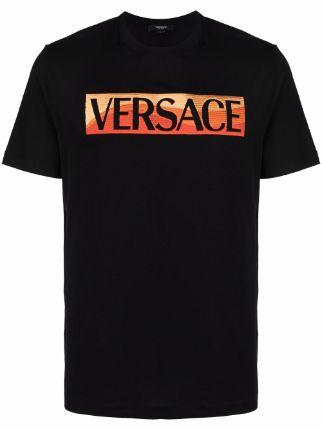 Versace logo-print T-shirt - Farfetch