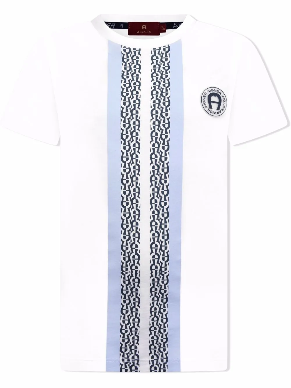 Aigner Kids stripe-print cotton T-shirt 6699₽