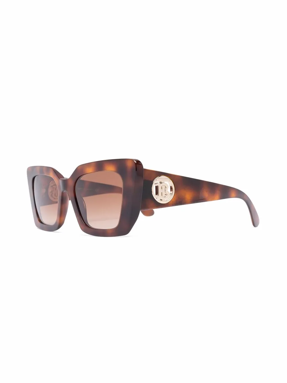 Burberry Eyewear Zonnebril met cat-eye montuur - Bruin