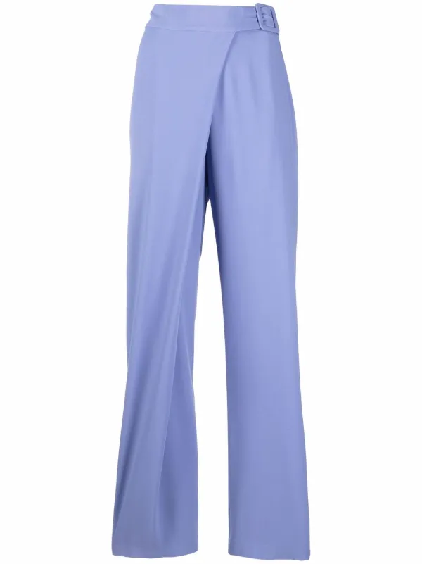 Shop Erika Cavallini wrap-waist high 