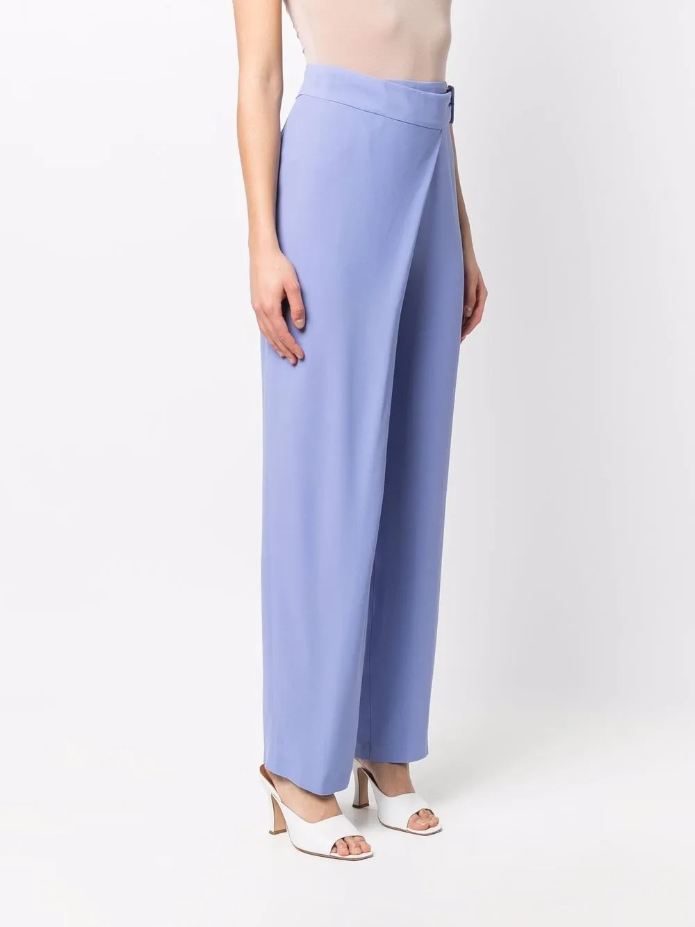 Erika Cavallini wrap-waist high-rise 