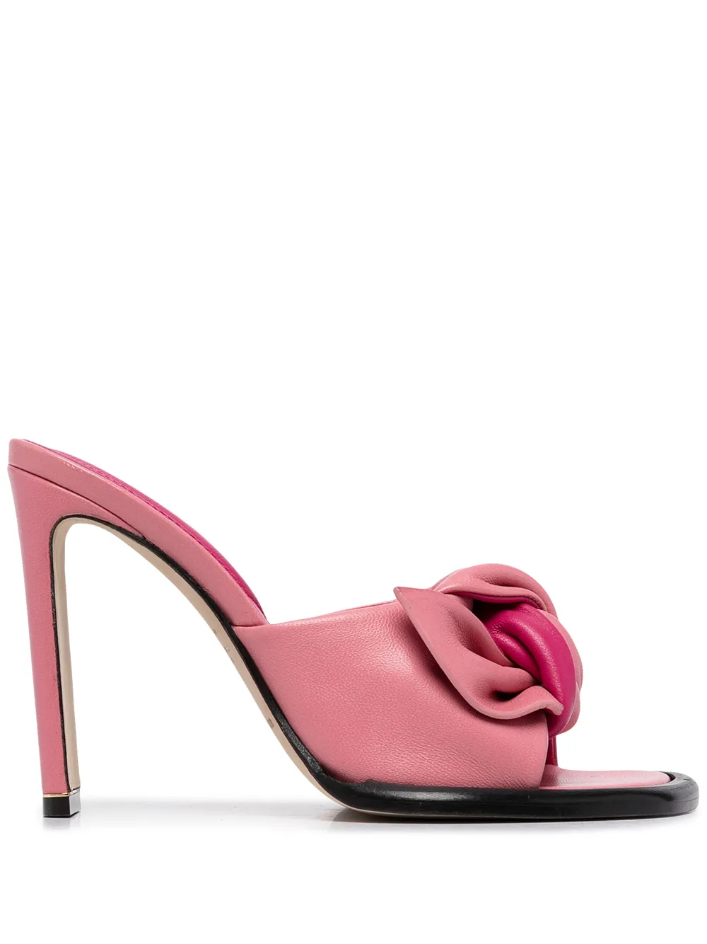 

Nicholas Kirkwood mules BEYA TWIST TIE con tacón de 105mm - Rosado