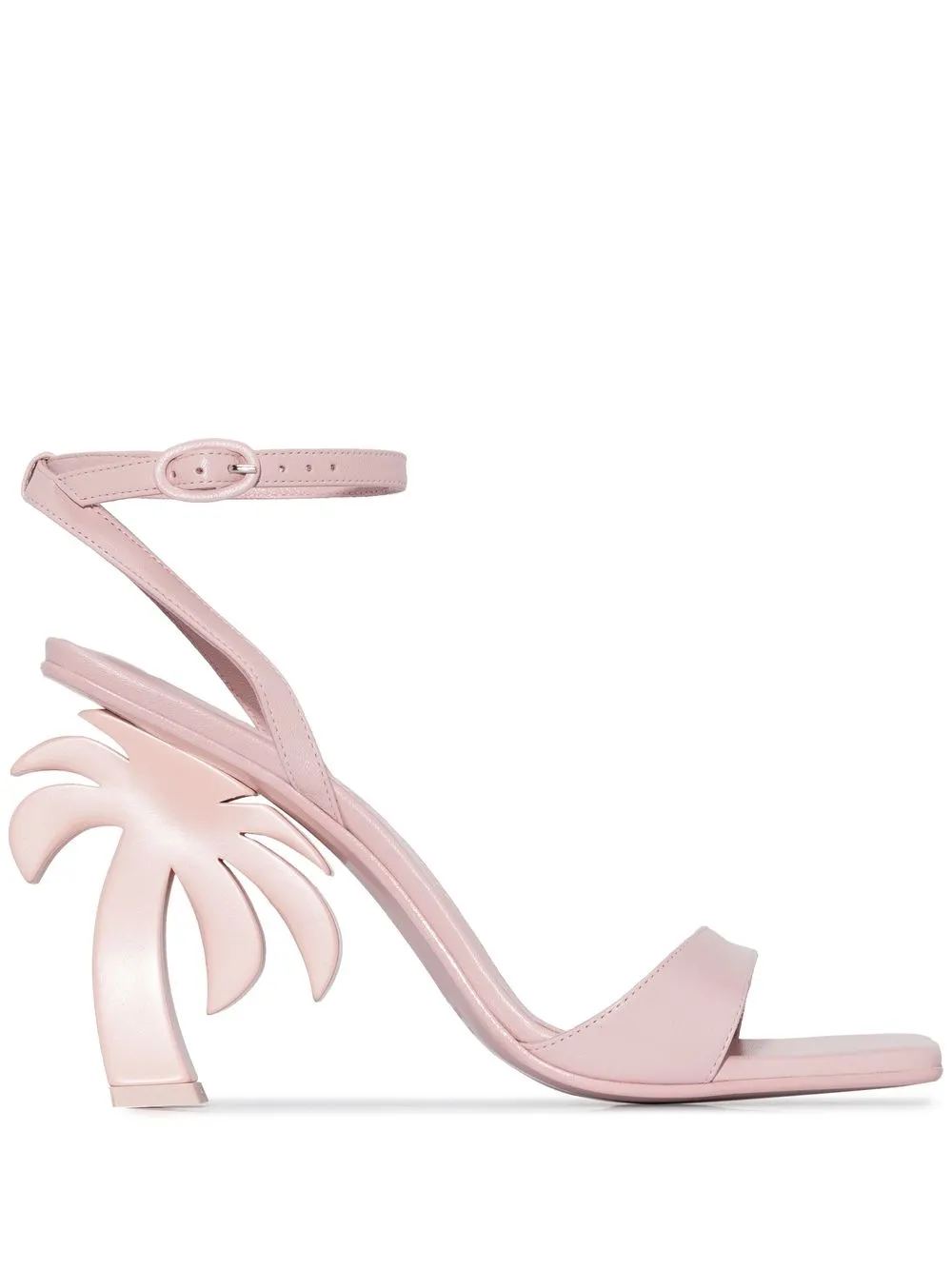 

Palm Angels Palm Tree high-heel sandals - Pink