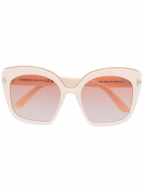 oversized-frame sunglasses