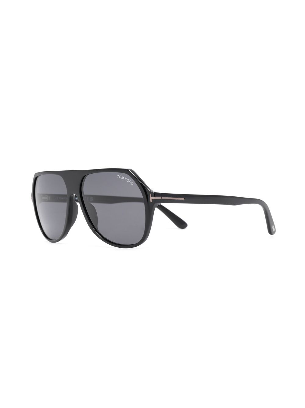 TOM FORD Eyewear Zonnebril met piloten montuur - Zwart