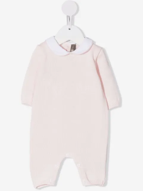 Little Bear knitted cotton romper
