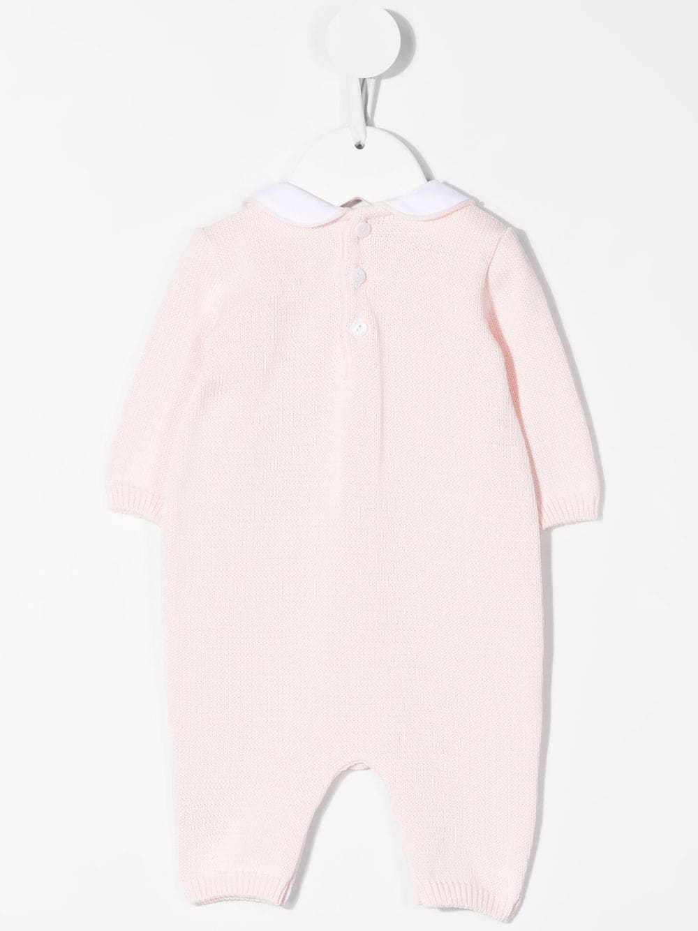 Image 2 of Little Bear knitted cotton romper