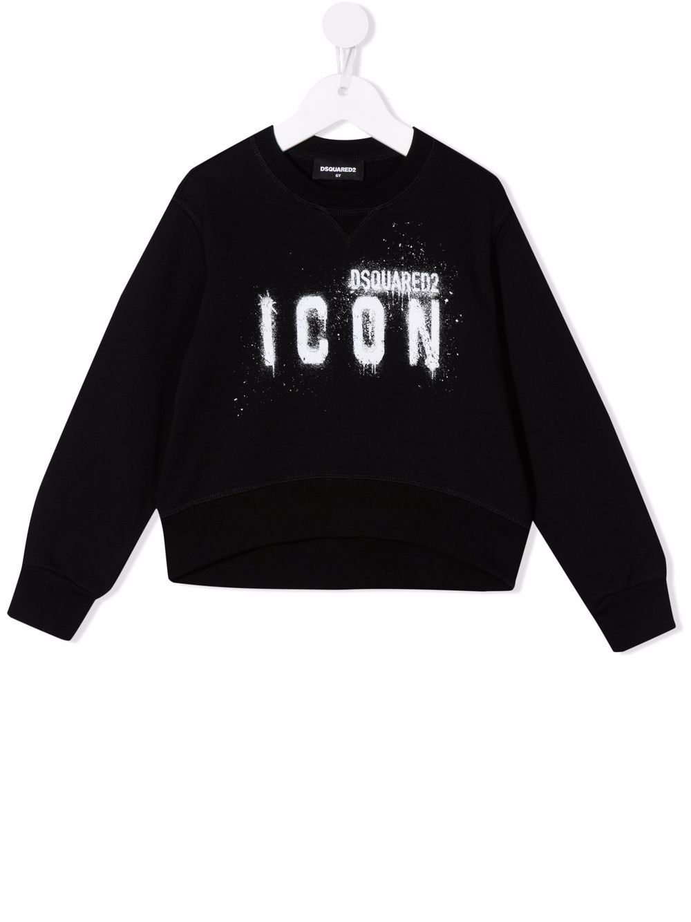 фото Dsquared2 kids толстовка icon с логотипом