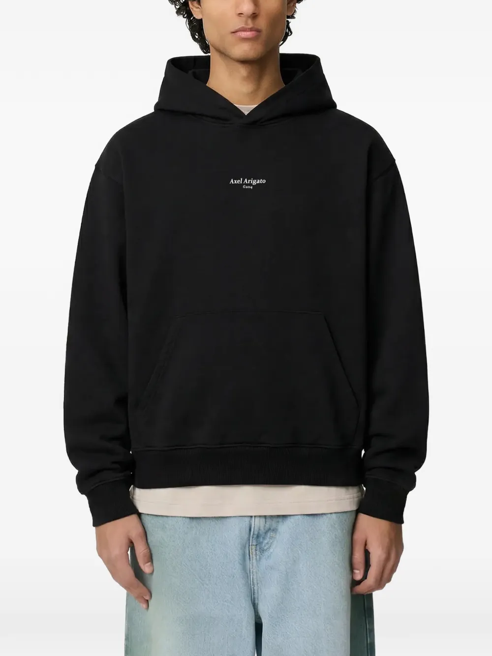  Axel Arigato Hoodie Aus Bio Baumwolle   Schwarz 