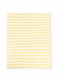 Little Bear striped knitted blanket - Yellow