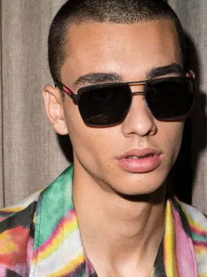 NEW MENS AVIATOR FASHION SUNGLASSES DESIGNER TREND MATTE 7 COLOR NEON SHADES 