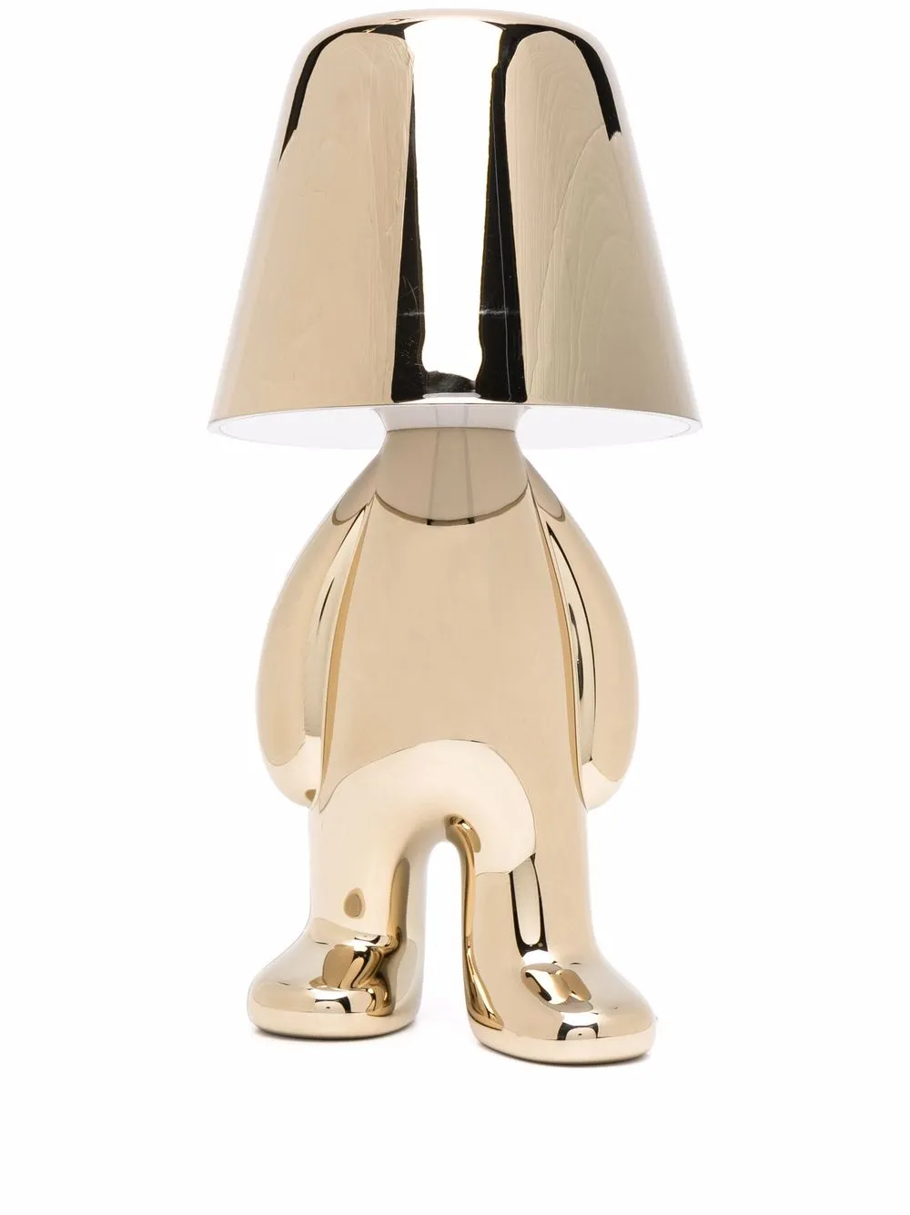 Qeeboo Golden Brothers Tom table lamp | Gold | Image 1