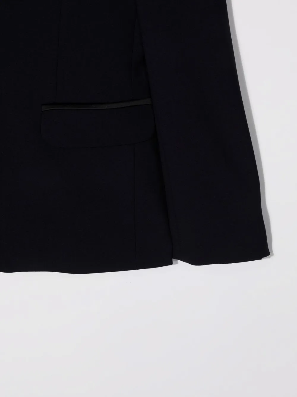  Dsquared2 Kids Single-breasted Wool Blazer - Blue 