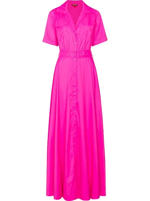 STAUD Millie maxi shirt dress