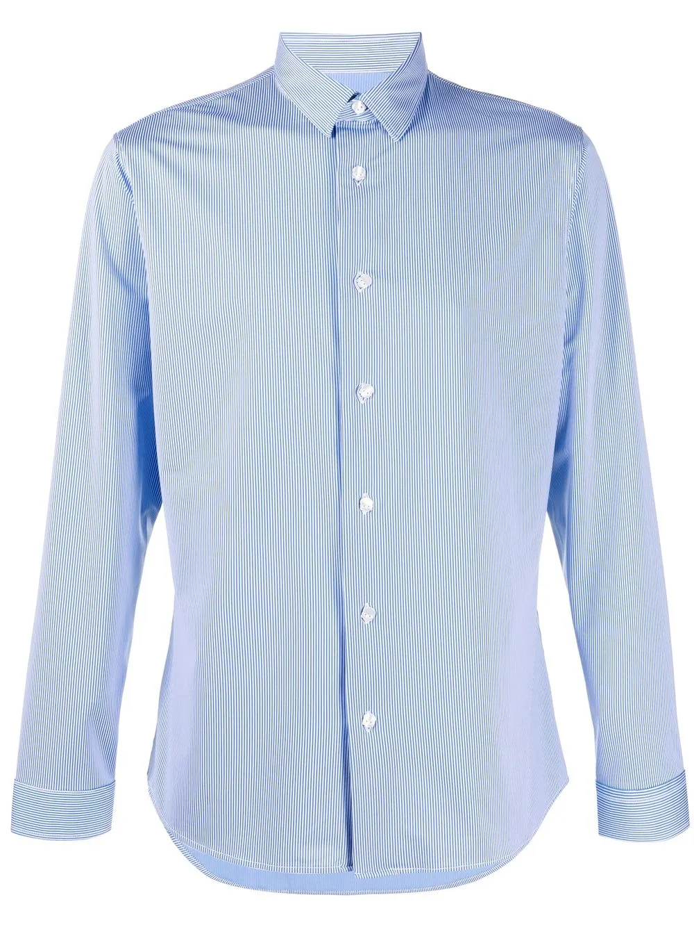 

Hydrogen camisa manga larga con rayas estampadas - Azul