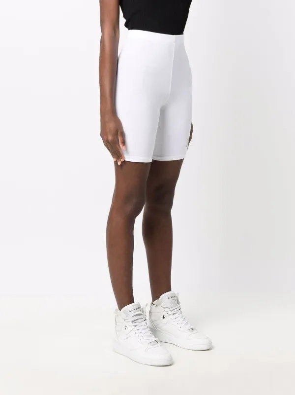 Sporty Rich logo print Cycling Shorts Farfetch