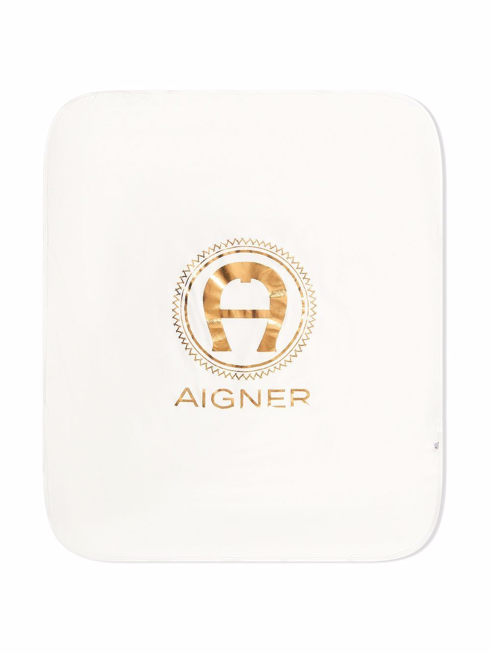 фото Aigner kids logo-print blanket